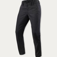 REVIT!  Herren Chino Dean 2 Tapered Schwarz L34