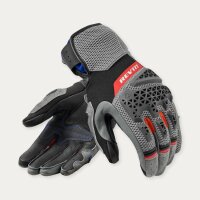 REVIT! Damen Handschuhe Sand 5 Ladies Grau-Rot