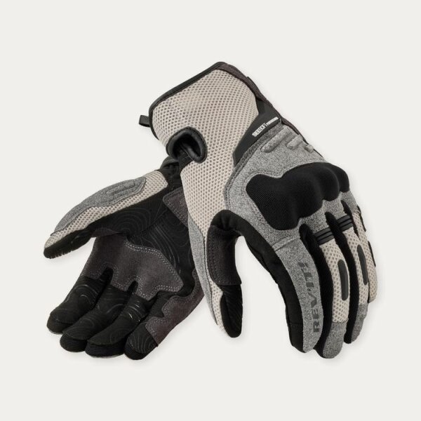 REVIT! Handschuhe Herren Cavern Hellgrau-Schwarz