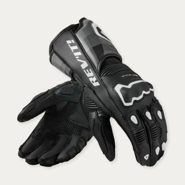 REVIT! Handschuhe Herren Quantum 3 Schwarz-Weiß