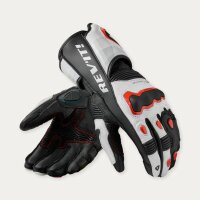REVIT! Herren Handschuhe Quantum 3 Weiß-Neon Rot