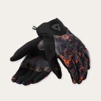 REVIT! Handschuhe Herren Continent Schwarz-Orangien