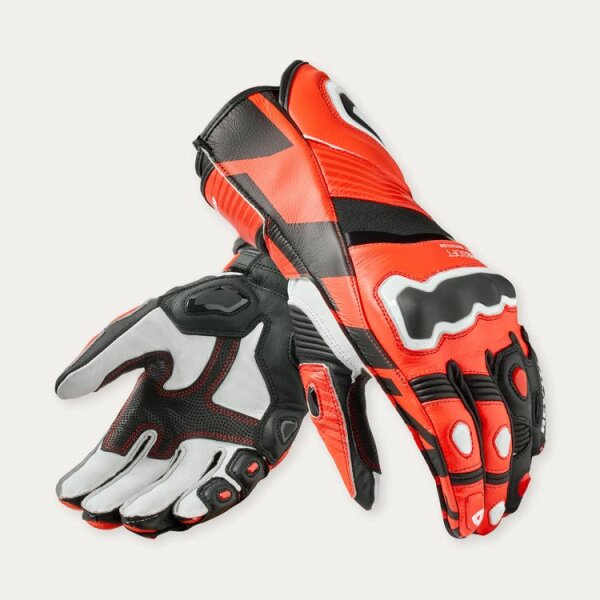REVIT! Handschuhe Herren Jerez 4 Neonrot-Schwarz