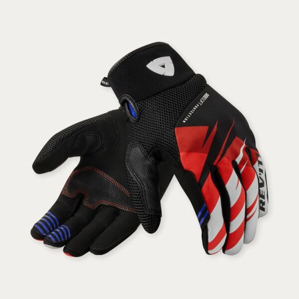REVIT! Herren Handschuhe Surge Schwarz-Rot