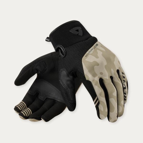 REVIT! Herren Handschuhe Surge Sand-Schwarz