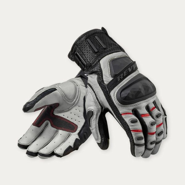 REVIT! Handschuhe Herren Cayenne 2 Schwarz-Silber