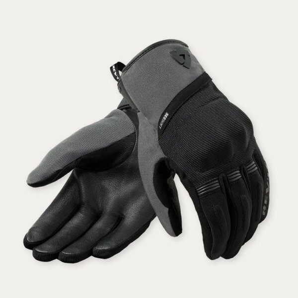 REVIT! Handschuhe Herren Mosca 2 H2O Schwarz-Grau