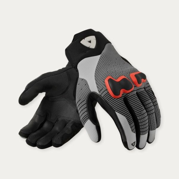 REVIT! Herren Handschuhe Kinetic 2 Grau-Rot