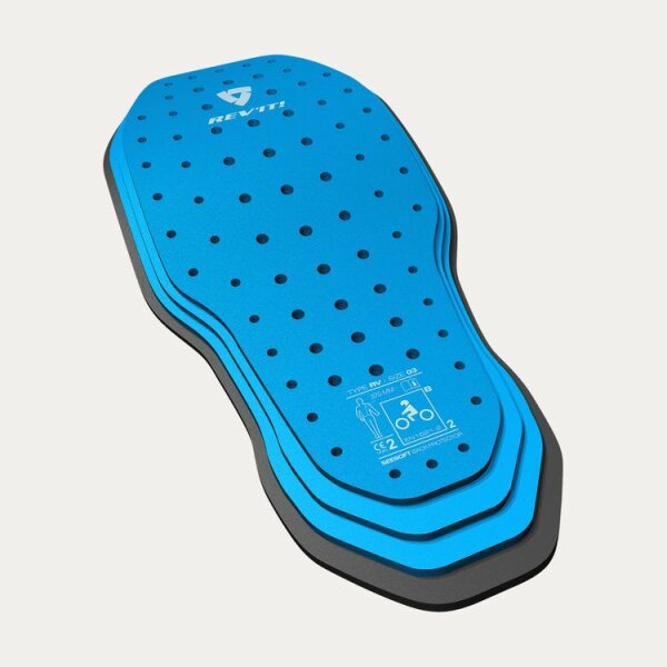 REVIT! Rückenprotektor Unisex SEESOFT Type RV Blau-Schwarz