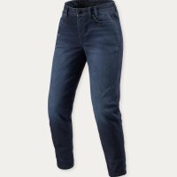 REVIT! Damen Jeans Harper Tapered Ladies Dunkelblau Used L32