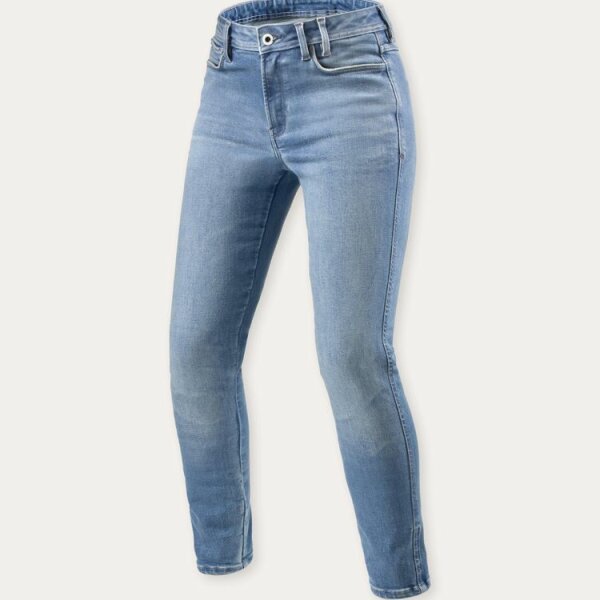 REVIT!  Shelby 3 Skinny Ladies Jeans Damen Light Blue Vintage L30