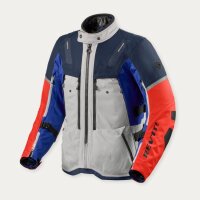 REVIT! Herren Jacke Sand 5 H2O Silber-Blau