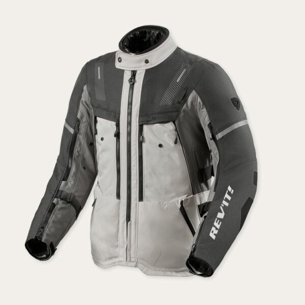 REVIT! Herren Jacke Sand 5 H2O Silber-Anthrazit