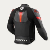 REVIT! Herren Jacke Quantum 3 Schwarz-Neon Rot