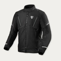 REVIT! Herren Jacke Undulate H2O Schwarz-Weiß