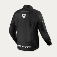 REVIT! Herren Jacke Undulate H2O Schwarz-Weiß
