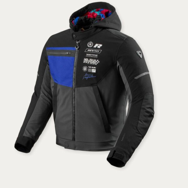 REVIT! Herren Jacke Haste H2O Schwarz-Blau