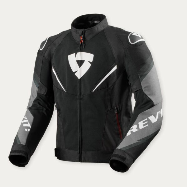 REVIT! Herren Jacke Quantum 3 Air Schwarz-Weiß