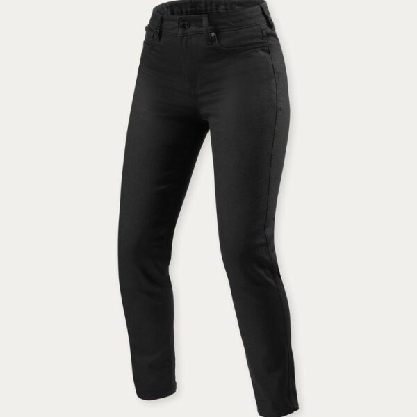 REVIT!  Marzia Skinny Ladies Jeans Damen Schwarz L30