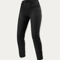 REVIT! Damen Jeans Marzia Skinny Ladies Schwarz L30