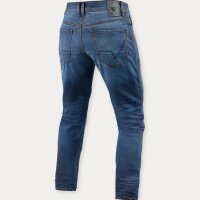 REVIT!  Reed SF Jeans Herren Mittelblau Used L30