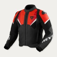 REVIT! Herren Jacke Automate Schwarz-Neon Rot