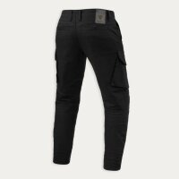 REVIT! Herren Jeans Cargo 2 TF Schwarz L30