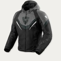 REVIT! Herren Jacke Quantum 3 H2O Schwarz-Grau