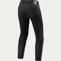 REVIT! Herren Jeans Kai Skinny Schwarz L34