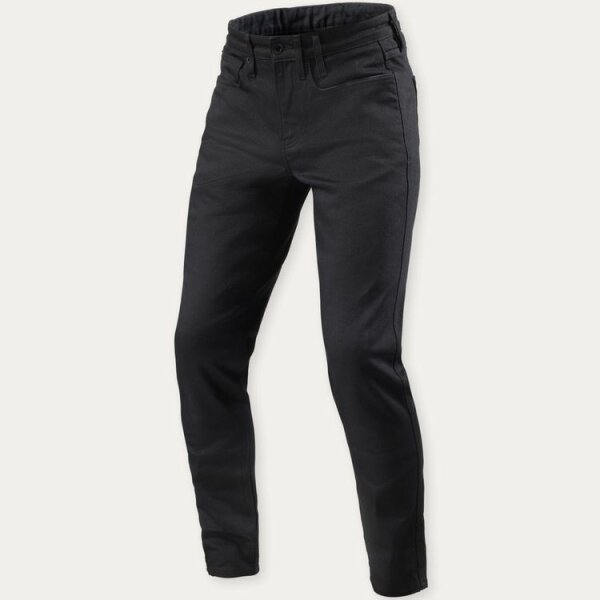 REVIT!  Kai Skinny Jeans Herren Schwarz L32