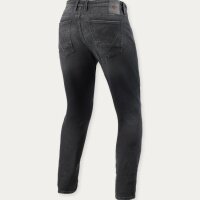 REVIT!  Kai Skinny Jeans Herren Medium Grey Stone L30
