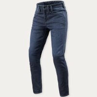 REVIT!  Kai Skinny Jeans Herren Medium Blue Stone L30