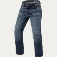 REVIT!  Lombard 3 RF Jeans Herren Medium Blue Stone L30