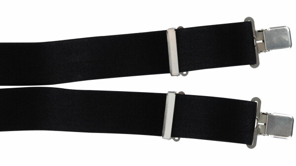 Oxford Hosenträger schwarz  schwarz Black