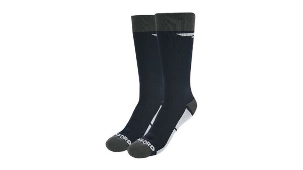 Oxford Socken  Waterproof Oxsocks Black schwarz,grau Black