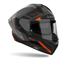 Airoh Helm Matryx Rocket matt-grau/schwarz-orange