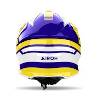 Airoh Helm Aviator Ace 2 Sake weiß/blau-gelb