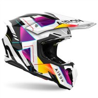 Airoh Helm Twist 3 Rainbow weiß/schwarz-rot-gelb-rosa