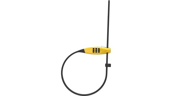 Abus Kabelschloss Combiflexâ„¢ Travelguard gelb