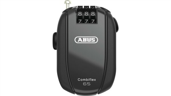 Abus Combiflex Kabelschloss Kunststoff,Stahl schwarz