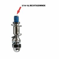 "Spiegeladapter" | HD | 5/16-18 | M8-R | chrom