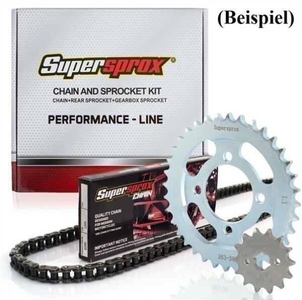 Supersprox Performance KIT Stahl für MASH 125 Seventy Five (16-21)