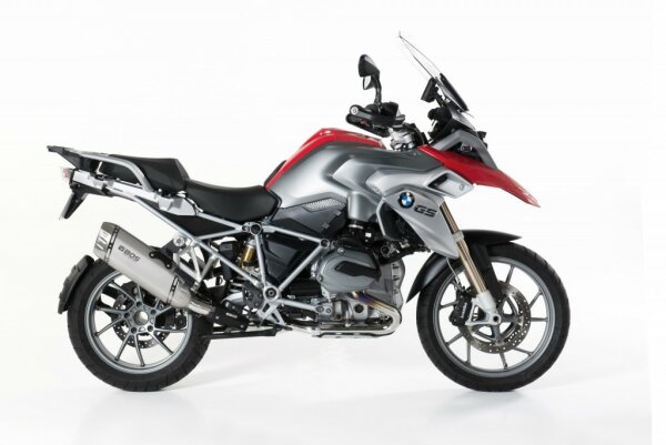 BOS Edelstahl matt Desert Fox Slip-on BMW R 1200 GS / Adventure 2013-2016 BOS Desert Fox Slip-on