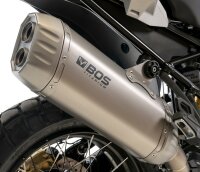 BOS Titan Desert Fox Slip-on inkl. Hitzeschild Honda CRF 1000 L Africa Twin Bj. 2015-2017 (SD04) Desert Fox Slip-on
