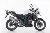 BOS Edelstahl matt Desert Fox Slip-on Triumph  Tiger...