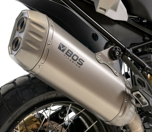 BOS Titan Desert Fox Slip-on Suzuki DL 1000 V-Strom Bj. 2017-2020 Euro4 Desert Fox Slip-on