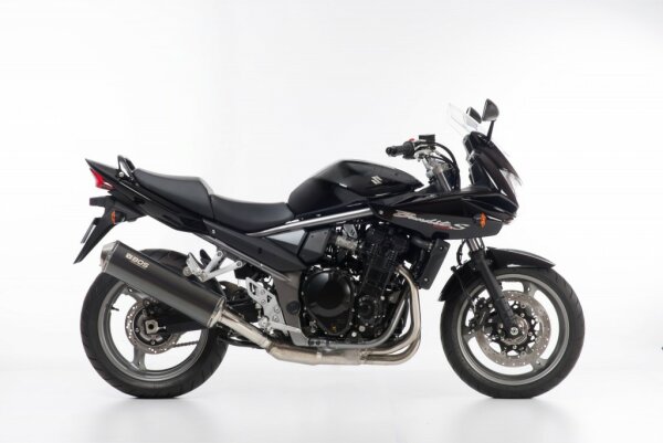 BOS Black edition oval 120 Slip-on Suzuki GSX 1250 F Bj. 2010-2016 Oval Slip-on