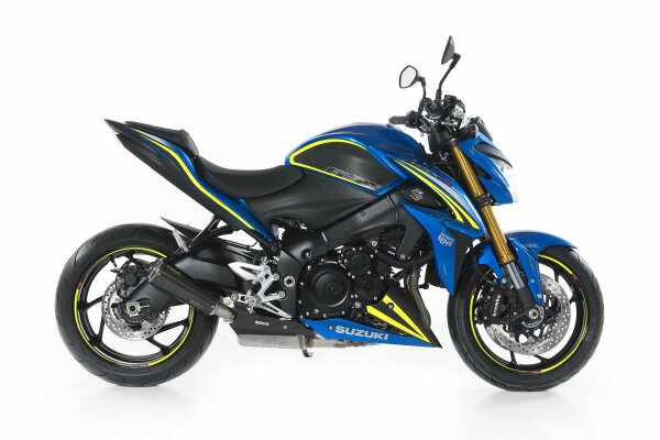 BOS Carbon steel Ssec RR Slip-on Suzuki GSX-S 1000 Bj. 2015-2017 Ssec RR Slip-on