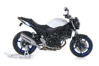 BOS Carbon steel Street Fox Slip-on Outlet Suzuki SV 650...