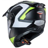 Caberg Helm Tanami Scram matt-schwarz/grau-fluo-gelb